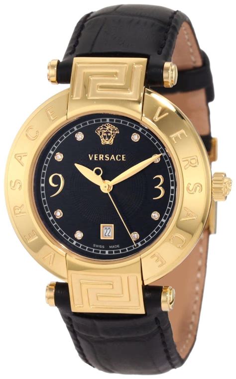 versace watch gold plated